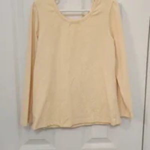 round neck long sleeves